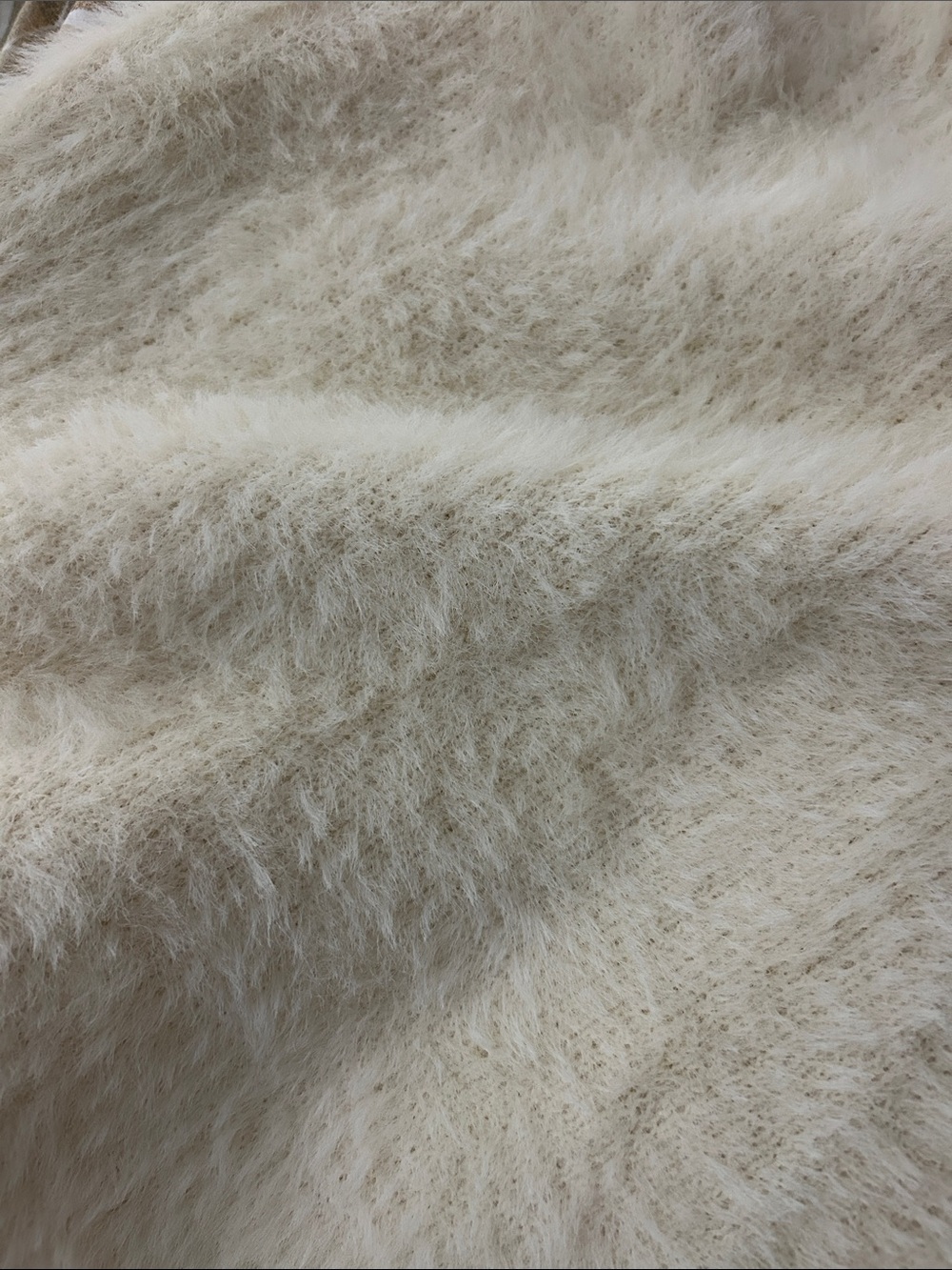 Lulu's Cream Fuzzy Knit Mini Skirt and top set 🔥 - Picture 4 of 8